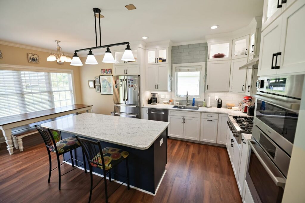 How Much Overhang for a Kitchen Island with Seating?